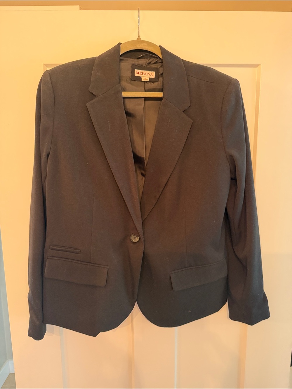 Merona Black Single-Button Women's Blazer